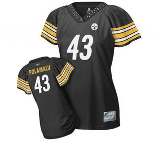 NFL Pittsburgh Steelers Troy Polamalu Womens Flirt Jersey —
