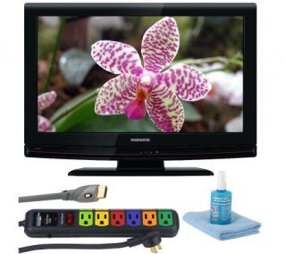 Magnavox 26 LCD HDTV with Built in DVD Player,HD Starter Kit