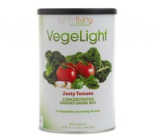 LighterLiving VegeLight Zesty Tomato Concentrated Greens DrinkMix 