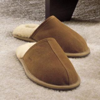 brookstone men s suede slip on slippers our men s suede slip ons