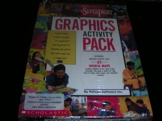  Graphics Pack #3 World Maps Apple IIc IIe 2e 2c 2gs Computer Vintage