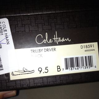 Cole Haan Trillby Driver Size 9 5 WomenS