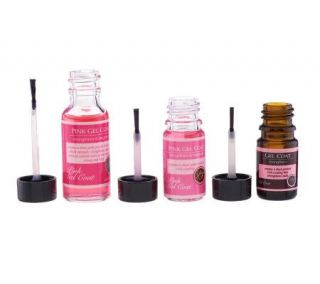 Perfect Formula Sheer Pink Gel Coat w/ Pink and Clear Travel Sizes