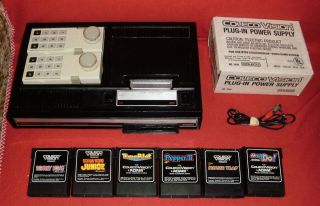 Refurbished ColecoVision Video Game System, Six ( 6 ) Games   Not Just