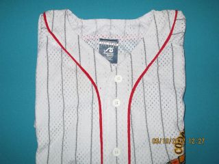 Cooperstown All Star Village 100 Polyester Baseball Shirt Jersey M