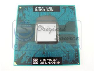 Intel Dual Core T3200 2.0Ghz 1MB 667 SLAVG Socket P CPU Processor