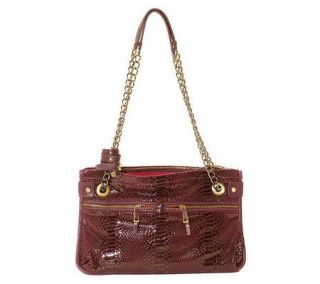 Lili by CoralieCharriol Leather Marielle East/West Bag   A202331