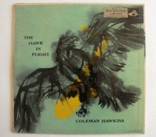Coleman Hawkins The Hawk in Hi Fi & in Flight 1017 RCA Mono Jazz 2 LP