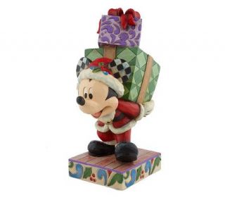 Jim Shore DisneyTradition Mickey Mouse Santa Figurine —