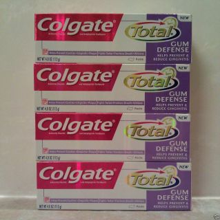 Colgate Total Gum Defense Paste Toothpaste 4 0 oz Each
