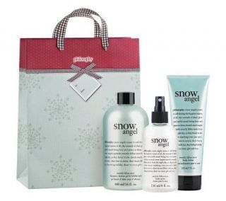 philosophy snow angel head to toe trio with gift bag —