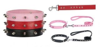 Spiked Studded Collars Leads for Dogs Huge Selection Low Low Prices
