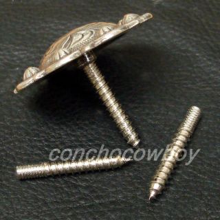 Saddle Wood Screws for Concho Screw Adapter 1 10 PK
