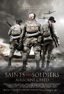 Saints and Soldiers Airborne Creed Movie Poster 2 Sided Original