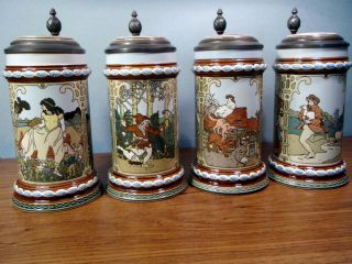 Villeroy Boch Mettlach Stein Collection –Brothers Grimm Complete Set