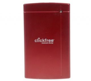 Clickfree 500GB HardDrive Multi Computers Use w/PC & MAC Auto Backup 