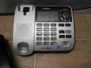 Uniden D1688 2 Corded/ Cordless Dect 6.0 Landline Telephone (Only one