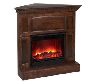 Real Flame Heritage Corner Electric Fireplace —