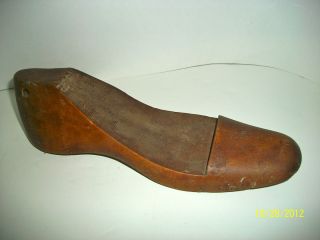  Vintage Shoe Last Wooden Ladies Cobbler Cordwainer Forms Molds Crafts