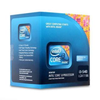Intel® Core™ i3 540 Processor (4M Cache, 3.06 GHz) OPEN BOX ITEM