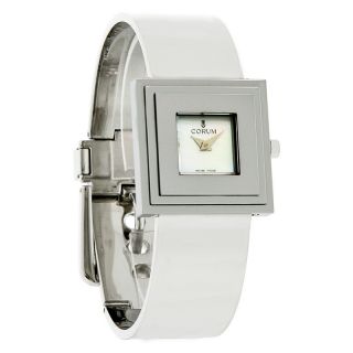 Corum Sevigne Series Ladies Square Mop Dial Swiss Quartz Watch
