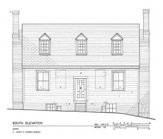 Colonial Williamsburg Cottage Architectural Plans