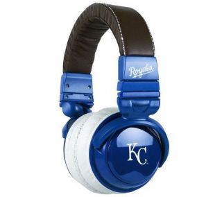 Kansas City Royals Over The Ear Headphones withIn Line Mic —