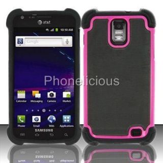  Hybrid Impact Case Phone Cover Samsung Skyrocket Galaxy s 2