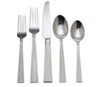 Reed & Barton Silver Strands 45 Piece StainlessFlatware Set — 