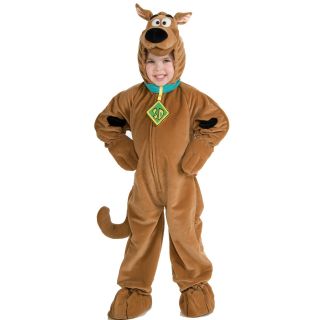 C184 Scooby Doo Boy Mascot Velour Costume M 5 7 Years