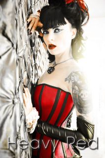  world famous heavy red corsetry from the brand new collection of world