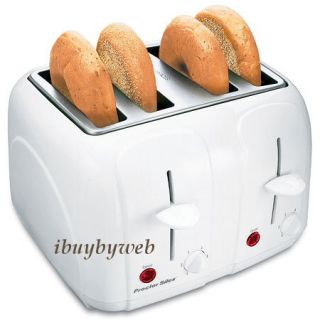 Proctor Silex 24203Y 4 Slice Cool Touch Toaster White