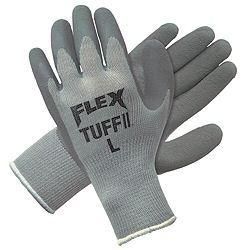 Memphis Flex Tuff II 9688 Latex Dipped String Knit Work Gloves. 1