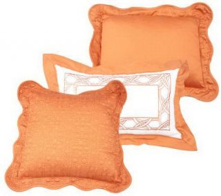 Inspirational Set of Three Decorative Pillows —