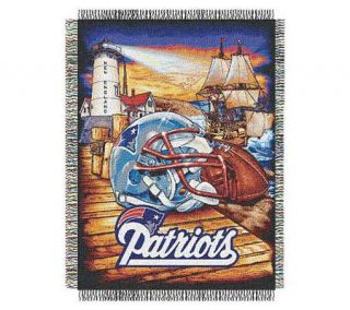 NFL New England Patriots 48 x 60 Home Field Blanket —