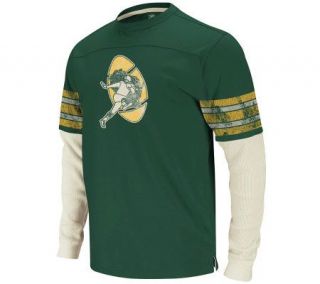 NFL Green Bay Packers Jersey & Thermal Long Sleeve T Shirt —