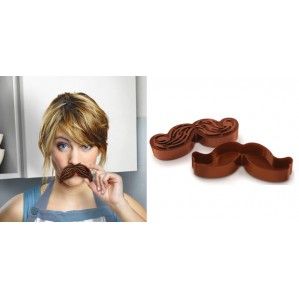 Munchstache Moustache Shaped Cookie Cutters Novelty Gifts Gadgets