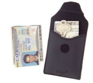 Smart MoneyClip Money & Card Holder with Smart Pocket —