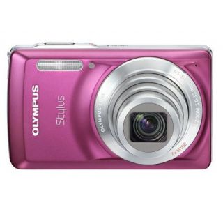 Olympus 227580 Stylus 7030 14MP Digital Camera Purple —