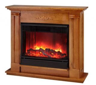 Real Flame Petite Cathedral Electric Fireplace —