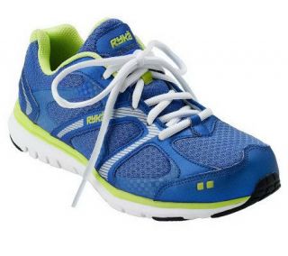 Ryka Elate Leather & Mesh Lightweight Fitness Shoes   A229852