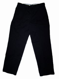 Dockers Classic Fit Brushed Cotton Pants Black