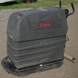 Clarke Vision 20E Commercial Floor Buffer/ Scrubber Walk Behind WORKS