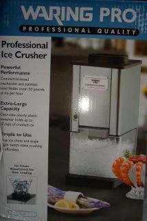 Waring IC70 Professional Stainless Steel Large Capacity Ice Crusher
