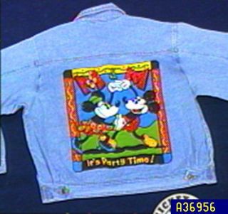 Mickey & Co. Mickey & Minnie Denim Jacket —