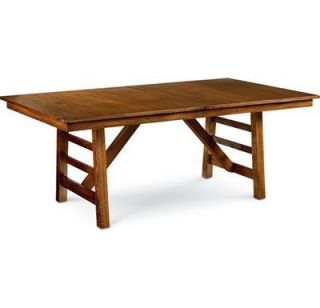 Thomasville Furniture Coopers Landing in Brown Finish Dining Table