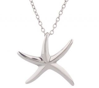 Steel by Design Starfish Pendant with 18 Chain Stainless Steel