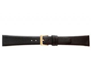 Smooth Leather Replacement Watch Band —