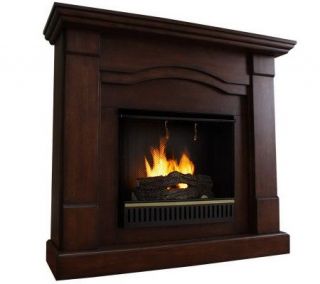 Frisco Freestanding Fireplace w/ Screen by Real Flame —