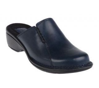 Clarks Artisan Mill Abbey Leather Slip on Clogs —